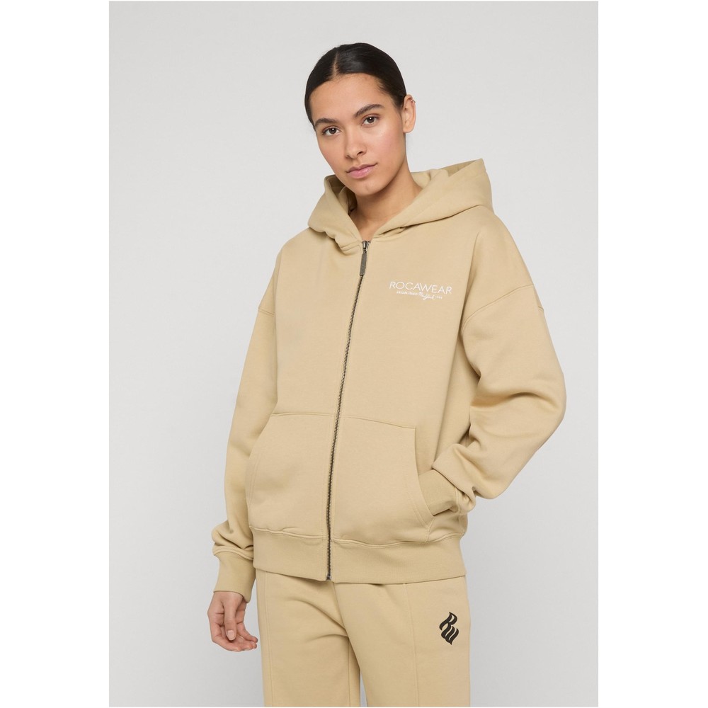 Rocawear - Roczip Zip hoodie - Beige